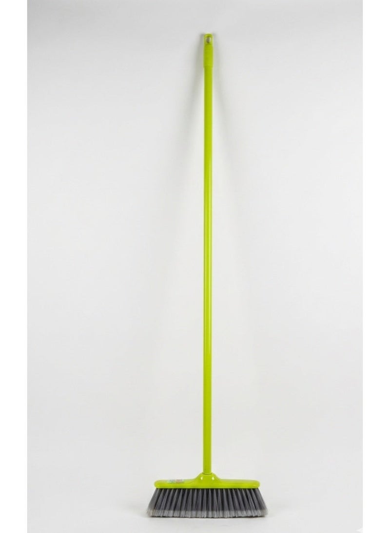 Sweet Home Heavy Duty Floor Broom with Long Handle | Hard Bristle Cleaning Broom for Home, Kitchen, Office, Bathroom & Outdoor Use - Image 1